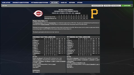 Out of the Park Baseball 25 (PC) - Steam Account - GLOBAL - 8