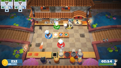 OVERCOOKED! 1 & 2 BUNDLE Steam Key GLOBAL - 0
