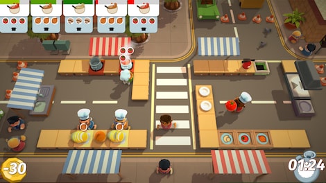 OVERCOOKED! 1 & 2 BUNDLE Steam Key GLOBAL - 18
