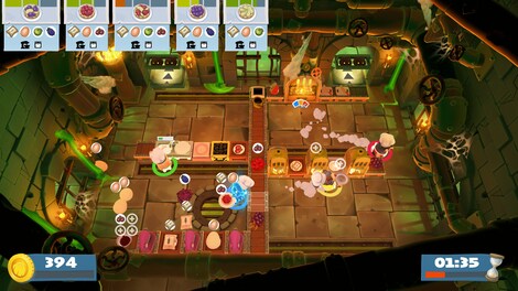 Overcooked! 2 - Night of the Hangry Horde Steam Gift NORTH AMERICA - 0