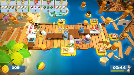 Overcooked! 2 - Surf 'n' Turf (PC) - Steam Gift - EUROPE - 6