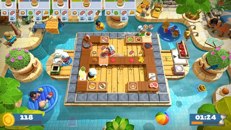 Overcooked! 2 - Surf 'n' Turf (PC) - Steam Gift - GLOBAL - 3