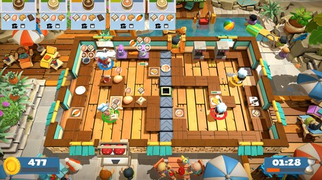 Overcooked! 2 - Surf 'n' Turf (PC) - Steam Key - GLOBAL - 10