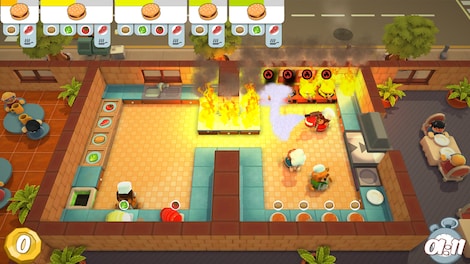 Overcooked (PC) - Steam Key - EUROPE - 3