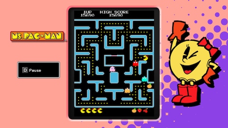 PAC-MAN MUSEUM - Ms. PAC-MAN Steam Key GLOBAL - 7