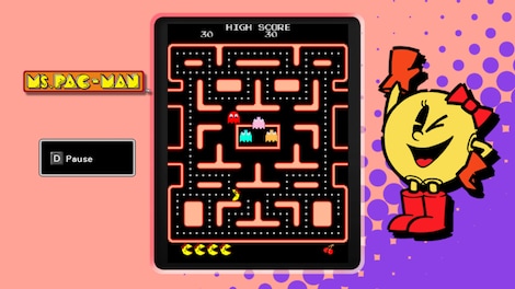 PAC-MAN MUSEUM - Ms. PAC-MAN Steam Key GLOBAL - 5