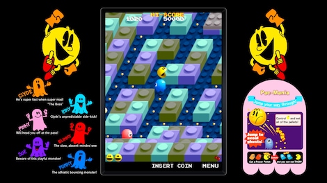 PAC-MAN MUSEUM+ (PC) - Steam Key - GLOBAL - 5