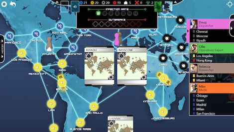 Pandemic: The Board Game Steam Key GLOBAL - 4