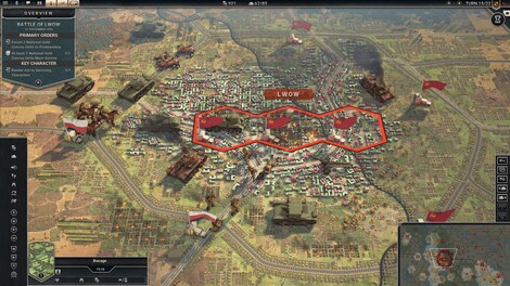 Panzer Corps 2: War Stories - Fall of Poland (PC) - Steam Gift - EUROPE - 10