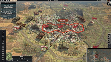 Panzer Corps 2: War Stories - Fall of Poland (PC) - Steam Gift - GLOBAL - 10