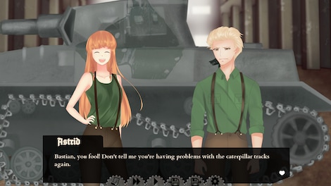 Panzer Hearts - War Visual Novel Steam Key GLOBAL - 3