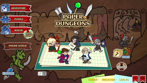 Paper Dungeons Steam Gift GLOBAL - 26
