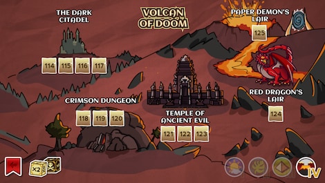 Paper Dungeons Steam Gift GLOBAL - 9