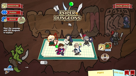 Paper Dungeons Steam Key GLOBAL - 34