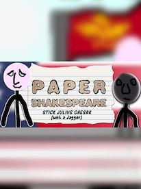 Paper Shakespeare: Stick Julius Caesar (with a dagger) Steam Key GLOBAL - 1