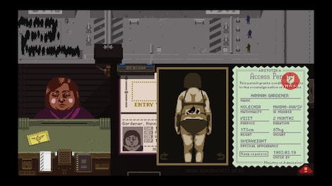 Papers, Please Steam Gift WESTERN ASIA - 10