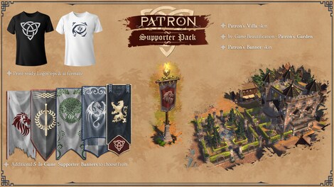 Patron - Supporter Pack (PC) - Steam Gift - GLOBAL - 7
