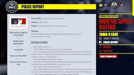 PCI Public Crime Investigation (PC) - Steam Key - GLOBAL - 3