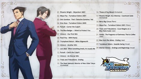 Phoenix Wright: Ace Attorney Trilogy - Turnabout Tunes Bundle (PC) - Steam Key - GLOBAL - 4
