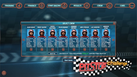 Pitstop Challenge Steam Key GLOBAL - 5