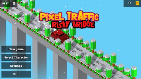 Pixel Traffic: Risky Bridge Steam Key GLOBAL - 0