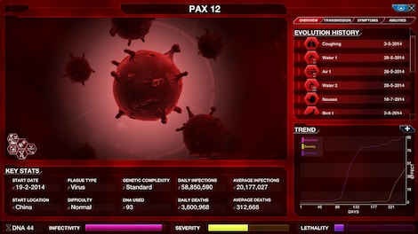 Plague Inc: Evolved Steam Key GLOBAL - 9