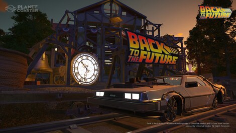 Planet Coaster - Back to the Future™ Time Machine Construction Kit Steam Gift EUROPE - 5