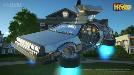 Planet Coaster - Back to the Future™ Time Machine Construction Kit Steam Gift GLOBAL - 4