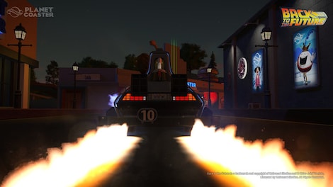Planet Coaster - Back to the Future™ Time Machine Construction Kit Steam Gift GLOBAL - 6