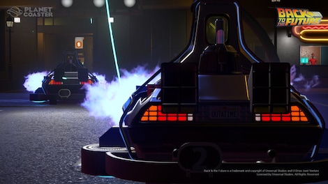 Planet Coaster - Back to the Future™ Time Machine Construction Kit Steam Gift GLOBAL - 3