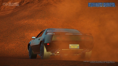 Planet Coaster - Knight Rider K.I.T.T. Construction Kit (PC) - Steam Gift - GLOBAL - 4