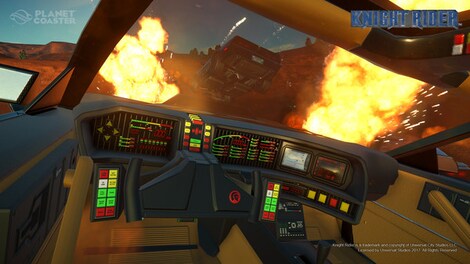 Planet Coaster - Knight Rider K.I.T.T. Construction Kit (PC) - Steam Gift - GLOBAL - 3