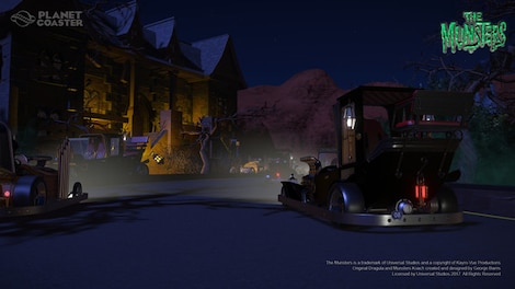 Planet Coaster - The Munsters Munster Koach Construction Kit (PC) - Steam Gift - GLOBAL - 5