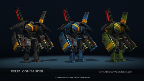 Planetary Annihilation - Digital Deluxe Commander Bundle Steam Key GLOBAL - 12