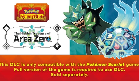 Pokemon Scarlet: The Hidden Treasure of Area Zero (Nintendo Switch) - Nintendo eShop Key - EUROPE - 0