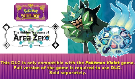Pokémon Violet: The Hidden Treasure of Area Zero (Nintendo Switch) - Nintendo eShop Key - EUROPE - 0