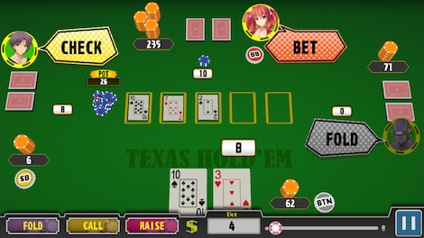 Poker Pretty Girls Battle: Texas Hold'em Steam Key GLOBAL - 5