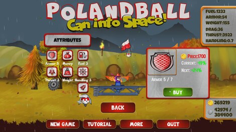 Polandball: Can into Space! Steam Key GLOBAL - 2