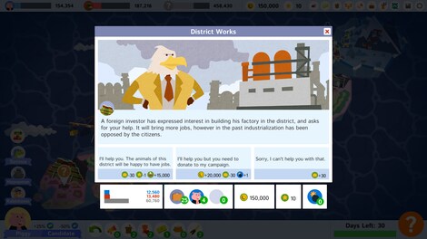 Political Animals Steam Key GLOBAL - 10