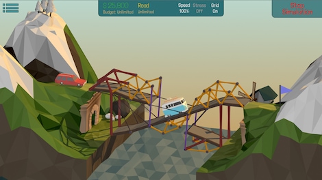 Poly Bridge Steam Key GLOBAL - 7