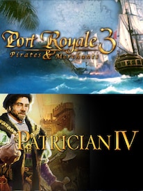 Port Royale 3 Gold and Patrician IV Gold - Double Pack (PC) - Steam Account - GLOBAL - 1