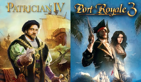 Port Royale 3 Gold and Patrician IV Gold - Double Pack (PC) - Steam Account - GLOBAL - 0