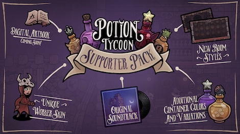 Potion Tycoon - Supporter Pack (PC) - Steam Key - GLOBAL - 3