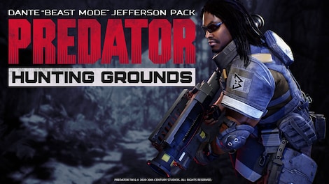 Predator: Hunting Grounds - Dante "Beast Mode" Jefferson DLC Pack (PC) - Steam Gift - GLOBAL - 0