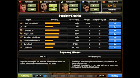 President for a Day - Floodings Steam Key GLOBAL - 3