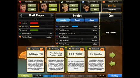 President for a Day - Floodings Steam Key GLOBAL - 4