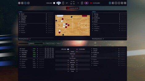 Pro Basketball Manager 2017 Steam Key GLOBAL - 16