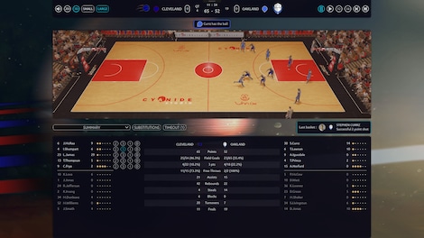 Pro Basketball Manager 2017 Steam Key GLOBAL - 11
