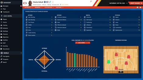 Pro Basketball Manager 2022 (PC) - Steam Gift - EUROPE - 3