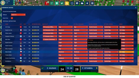 Pro Basketball Manager 2022 (PC) - Steam Key - EUROPE - 12